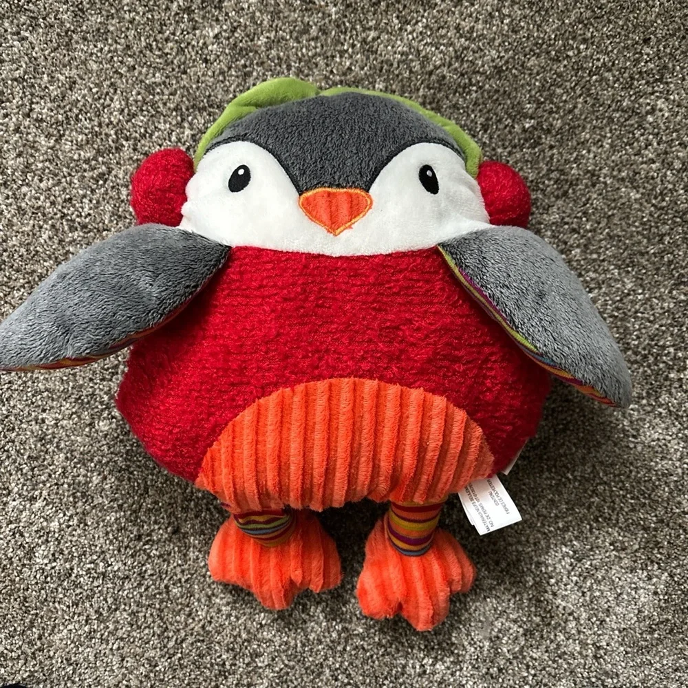Pier 1 Imports Plush Penguin Hand Warmer Soft 16” Winter Holiday Cozy Christmas - Picture 1 of 4